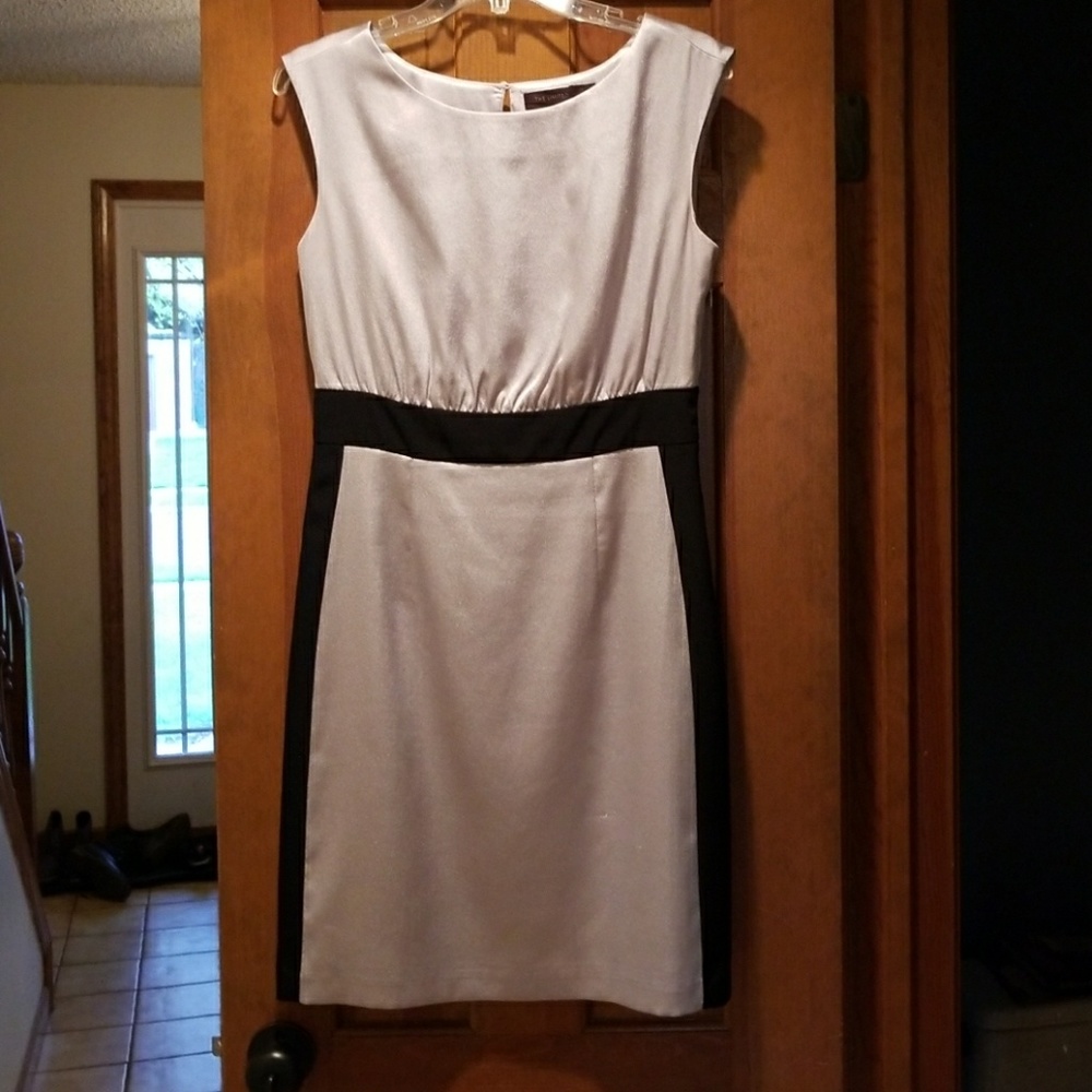 The Limited Black and Silver Dress